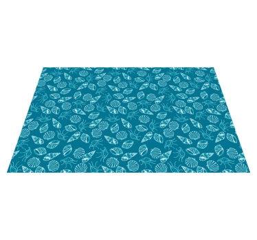 Placemat bladpatroon oppervlak - TenStickers