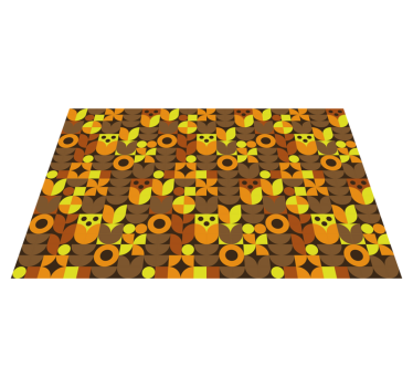 Originele placemat kleurrijke geometrische patronen - TenStickers