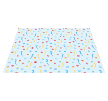 Originele placemat kleurrijk onderwaterpatroon - TenStickers