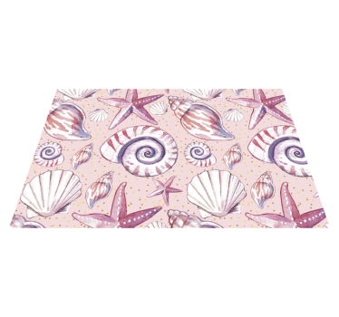 Placemat schelpprint motief - TenStickers