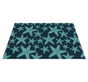 Originele placemat sterrenpatroon - TenStickers