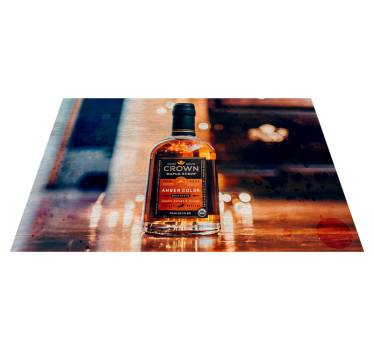 Originele placemat bottle met haze - TenStickers