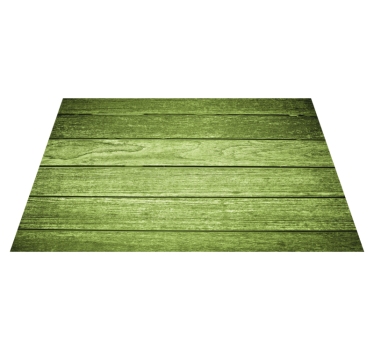 Placemat groene houten oppervlakte - TenStickers