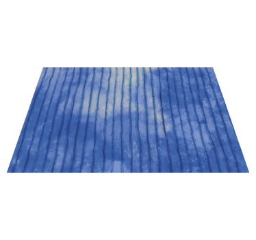 Placemat blauwe gestreepte patroon - TenStickers