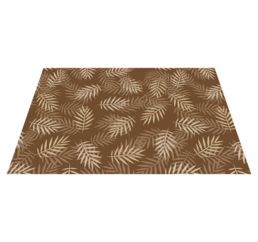 Placemat natuurlijke bladeren patroon - TenStickers