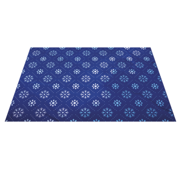 Placemat marine blauw patroon oppervlak - TenStickers