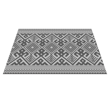 Placemat geometrisch patroon tafelsetting - TenStickers