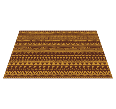 Placemat geometrisch tribaal patroon - TenStickers