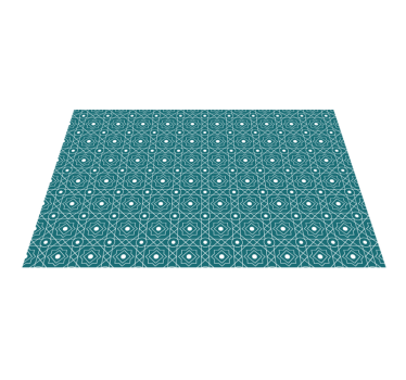 Placemat geometrische textuur afwerking - TenStickers