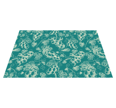 Placemat druivenrankpatroon - TenStickers