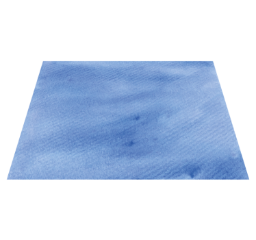 Placemat gladblauwe oppervlak - TenStickers