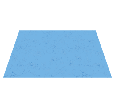 Placemat botanisch geïnspireerd oppervlak - TenStickers