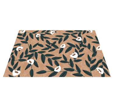 Placemat bladpatroon tafelkleed - TenStickers