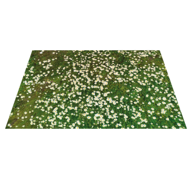 Placemat vers bloemenpatroon - TenStickers
