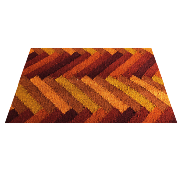 Placemat met levendig geometrisch motief - TenStickers