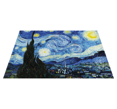 Originele placemat sterrennacht scène - TenStickers