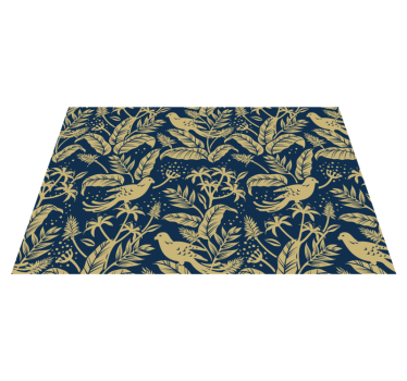 Placemat hout Betoverde vogels - TenStickers