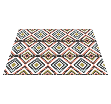 Originele placemat met geometrisch patroon - TenStickers