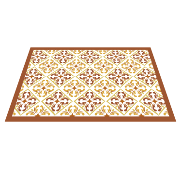 Placemat elegant geometrisch patroon - TenStickers