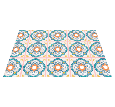 Originele placemat met levendig botanisch motief - TenStickers