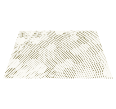 Placemat met stijlvol geometrisch patroon - TenStickers