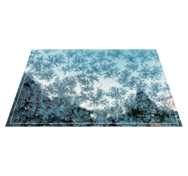 Placemat frosted ijs patroon - TenStickers