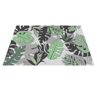 Placemat tropisch blad motief - TenStickers