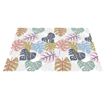 Originele placemat met tropische bladerenprint - TenStickers