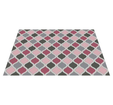 Placemat kleurrijke patroonstructuur - TenStickers