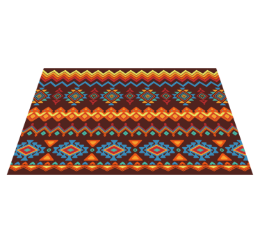 Originele placemat levendig geometrisch element - TenStickers