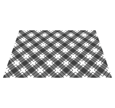 Placemat geometrische textuur oppervlak - TenStickers