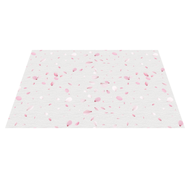 Placemat bloemenpatroon oppervlak - TenStickers