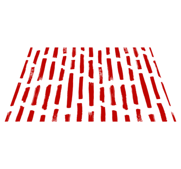 Placemat met gestructureerde borstelstrepen - TenStickers