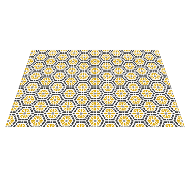 Placemat geometrisch patroon ontwerp - TenStickers