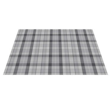 Geruit linnen stijl elegante placemats - TenStickers