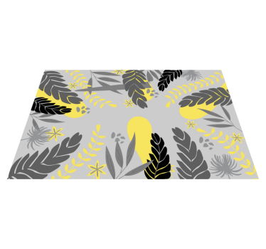 Placemat botanisch blad concept - TenStickers