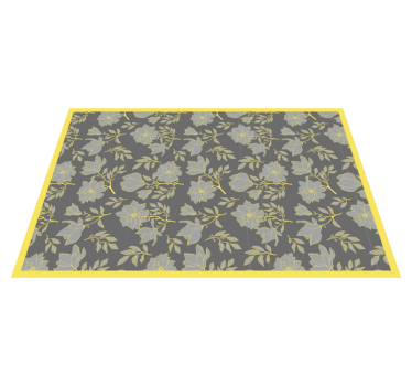 Originele placemat met bloemenprint overlay - TenStickers