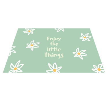 Originele placemat daisy bloemenprint - TenStickers