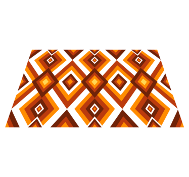 Originele placemat geometrisch diamanten patroon - TenStickers