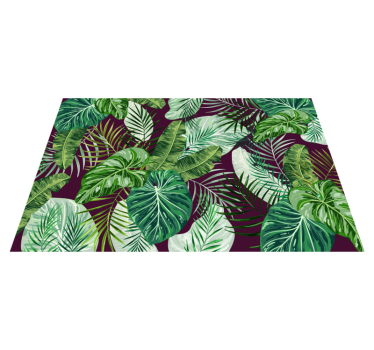 Originele placemats Exotische bloemen - TenStickers