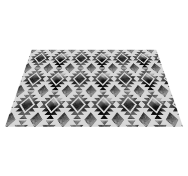 Placemat geometrisch monochroom patroon - TenStickers