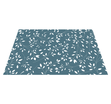 Placemat weelderig bladerenpatroon - TenStickers