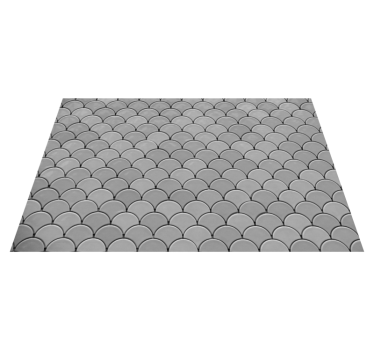 Placemat met golvend patroon oppervlak - TenStickers