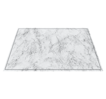 Placemat elegante marmeren oppervlak - TenStickers