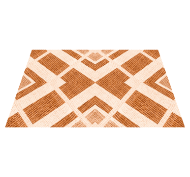Placemat met geometrisch textuur oppervlak - TenStickers