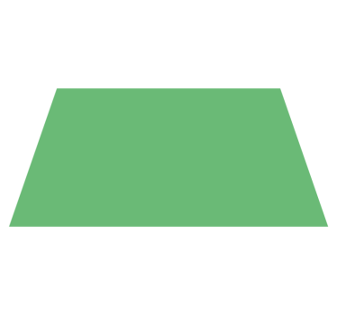 Moderne placemat stijlvolle groene schaal - TenStickers