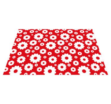 Originele placemat botanische print arrangement - TenStickers