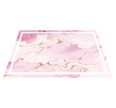 Placemat met verfijnd marmerpatroon - TenStickers