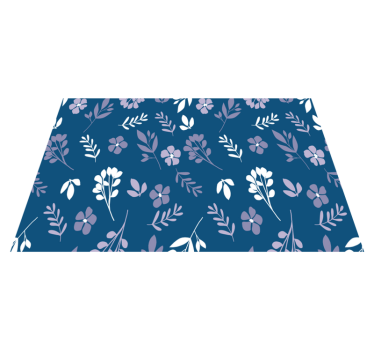 Placemat botanisch bloemmotief - TenStickers
