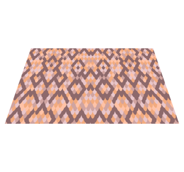 Placemat geometrische diamantpatronen - TenStickers